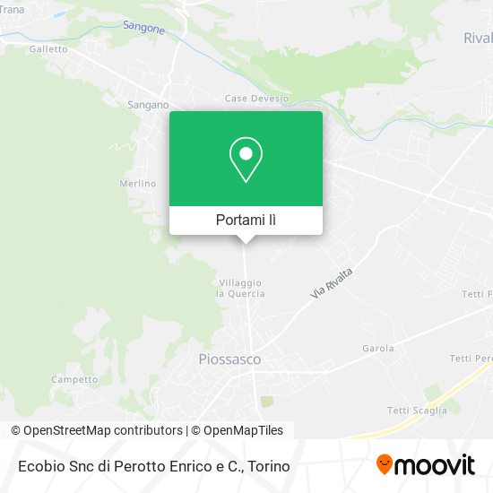 Mappa Ecobio Snc di Perotto Enrico e C.