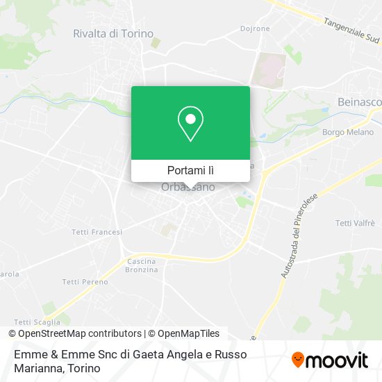 Mappa Emme & Emme Snc di Gaeta Angela e Russo Marianna