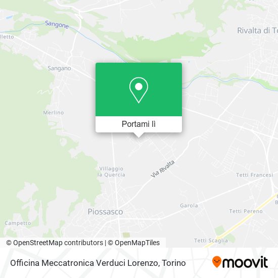 Mappa Officina Meccatronica Verduci Lorenzo