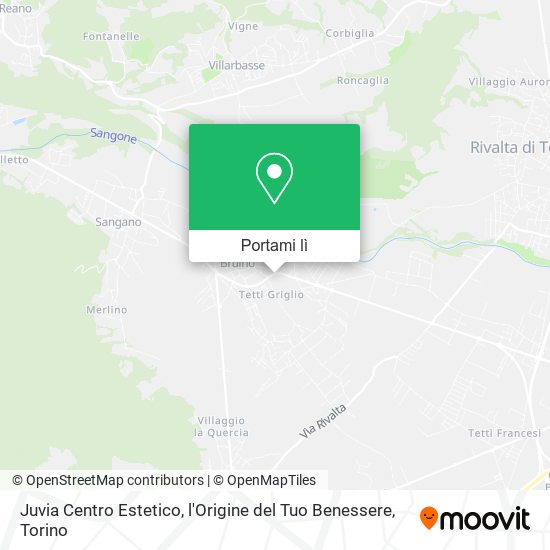 Mappa Juvia Centro Estetico, l'Origine del Tuo Benessere