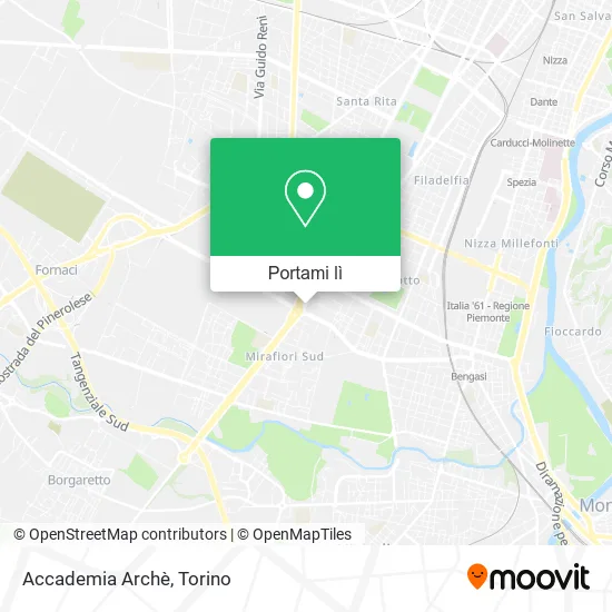 Mappa Accademia Archè
