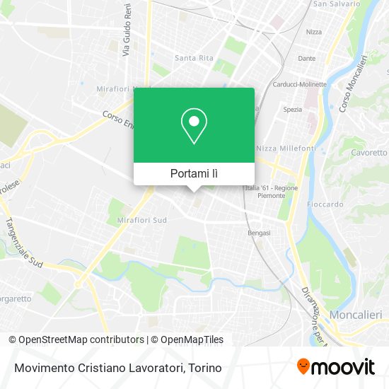 Mappa Movimento Cristiano Lavoratori