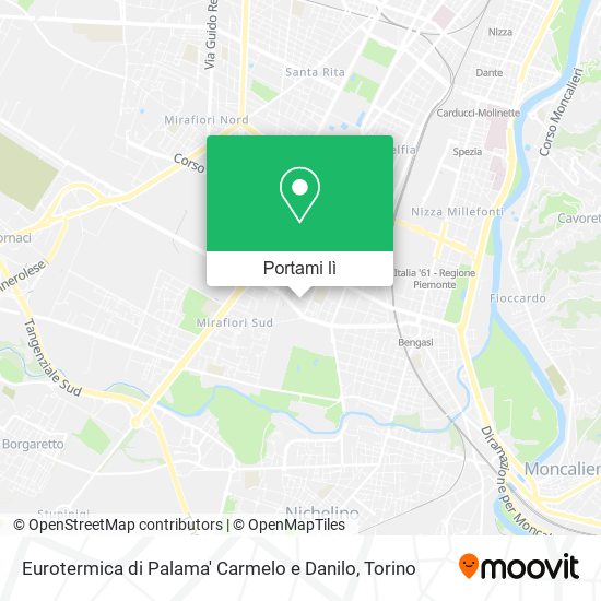 Mappa Eurotermica di Palama' Carmelo e Danilo