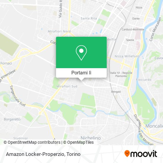 Mappa Amazon Locker-Properzio