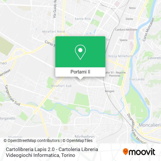 Mappa Cartolibreria Lapis 2.0 - Cartoleria Libreria Videogiochi Informatica