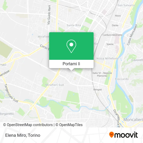 Mappa Elena Miro