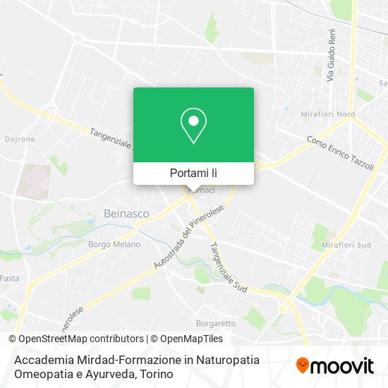 Mappa Accademia Mirdad-Formazione in Naturopatia Omeopatia e Ayurveda