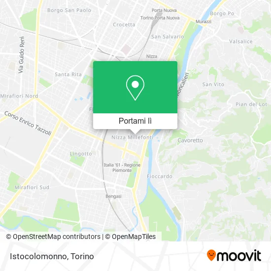 Mappa Istocolomonno