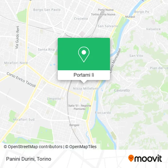 Mappa Panini Durini