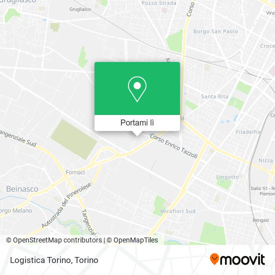 Mappa Logistica Torino