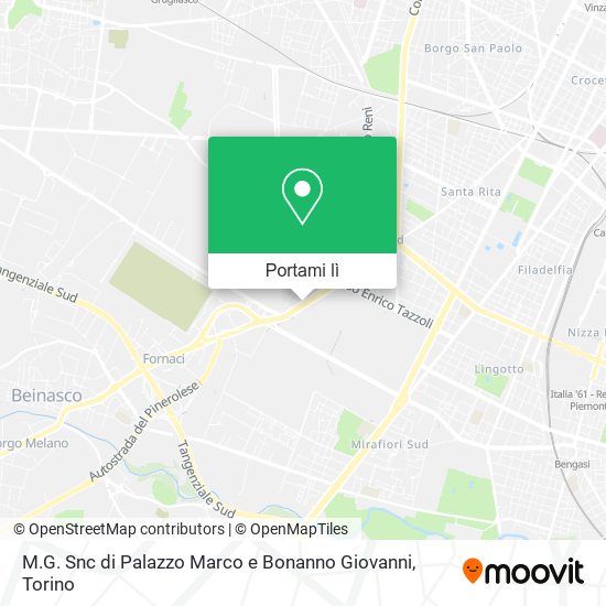 Mappa M.G. Snc di Palazzo Marco e Bonanno Giovanni