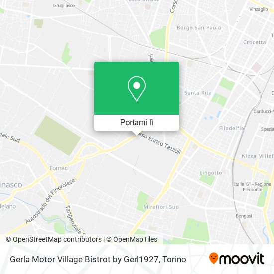 Mappa Gerla Motor Village Bistrot by Gerl1927