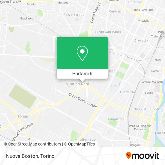 Mappa Nuova Boston