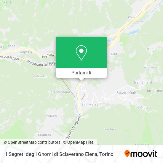 Mappa I Segreti degli Gnomi di Sclaverano Elena