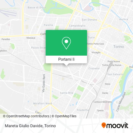 Mappa Mareta Giulio Davide
