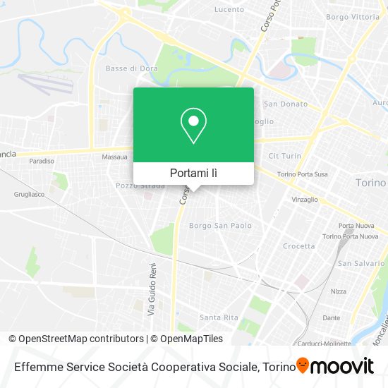 Mappa Effemme Service Società Cooperativa Sociale