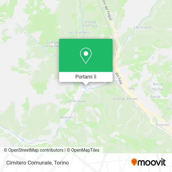 Mappa Cimitero Comunale