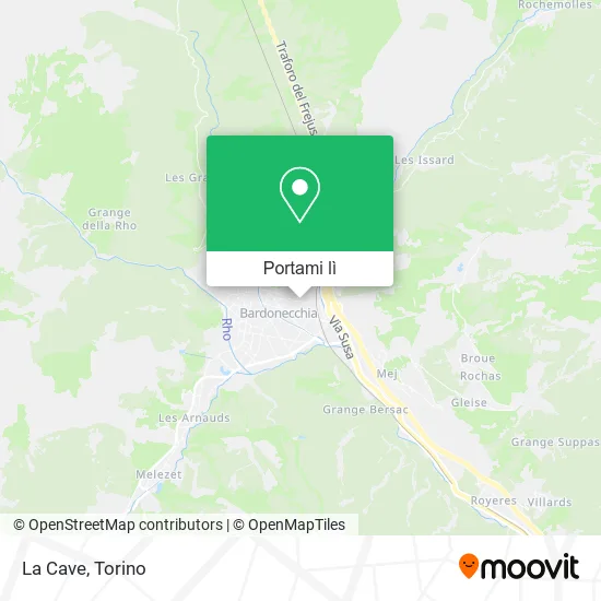 Mappa La Cave