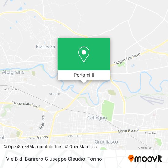 Mappa V e B di Barirero Giuseppe Claudio