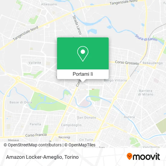 Mappa Amazon Locker-Ameglio