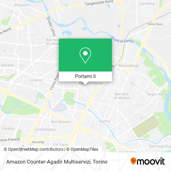 Mappa Amazon Counter-Agadir Multiservizi