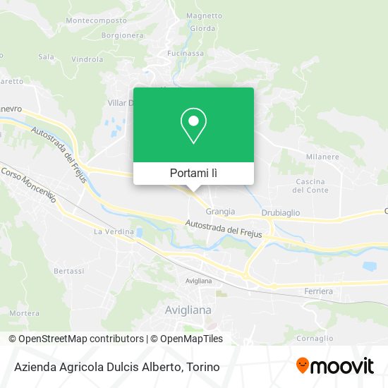 Mappa Azienda Agricola Dulcis Alberto