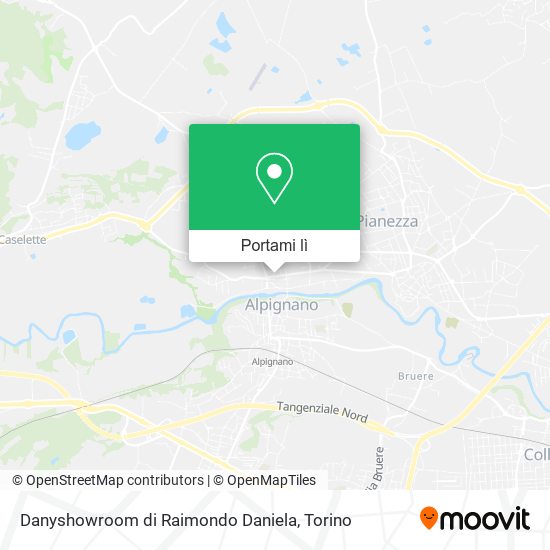 Mappa Danyshowroom di Raimondo Daniela