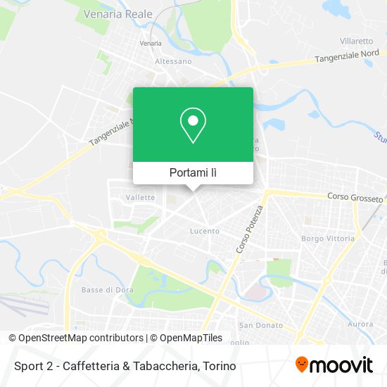 Mappa Sport 2 - Caffetteria & Tabaccheria
