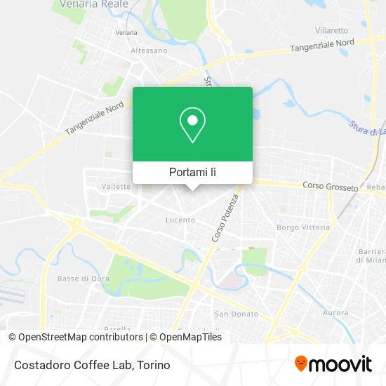 Mappa Costadoro Coffee Lab