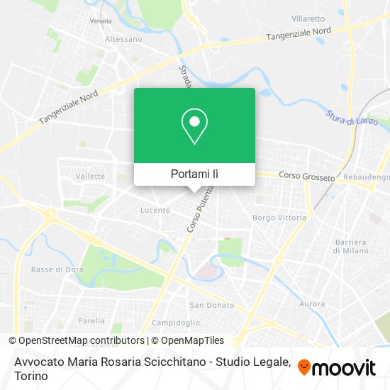 Mappa Avvocato Maria Rosaria Scicchitano - Studio Legale