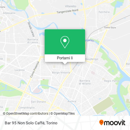 Mappa Bar 95 Non Solo Caffé