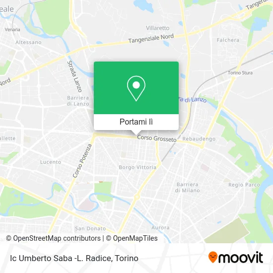 Mappa Ic Umberto Saba -L. Radice