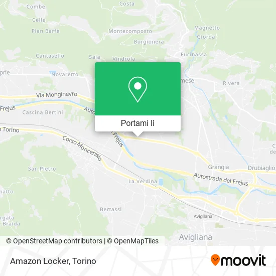 Mappa Amazon Locker