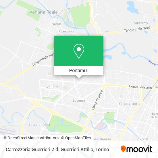 Mappa Carrozzeria Guerrieri 2 di Guerrieri Attilio