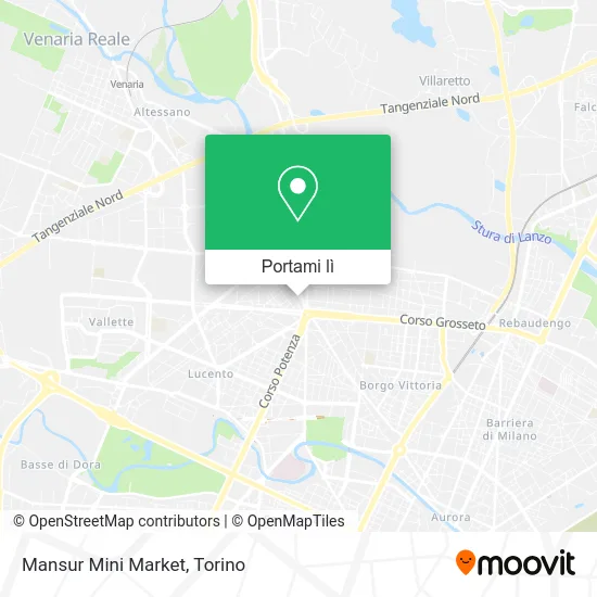 Mappa Mansur Mini Market