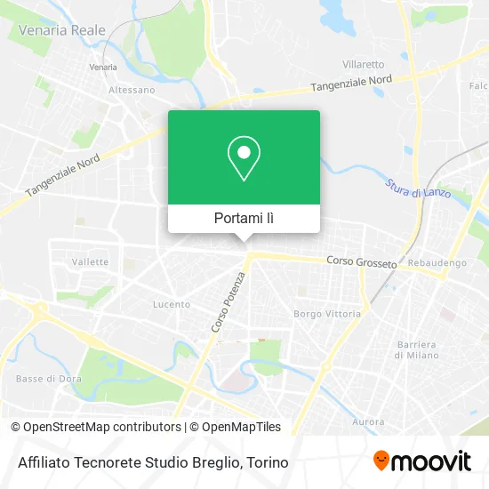 Mappa Affiliato Tecnorete Studio Breglio