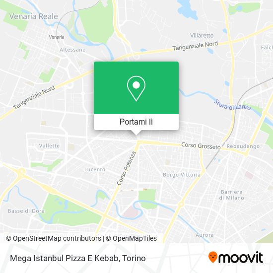 Mappa Mega Istanbul Pizza E Kebab
