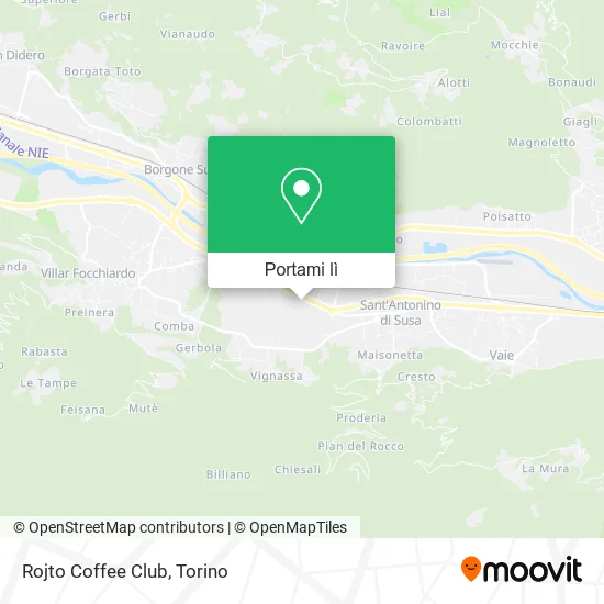 Mappa Rojto Coffee Club