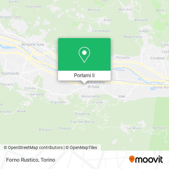 Mappa Forno Rustico