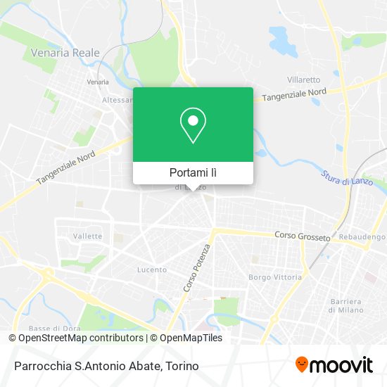 Mappa Parrocchia S.Antonio Abate