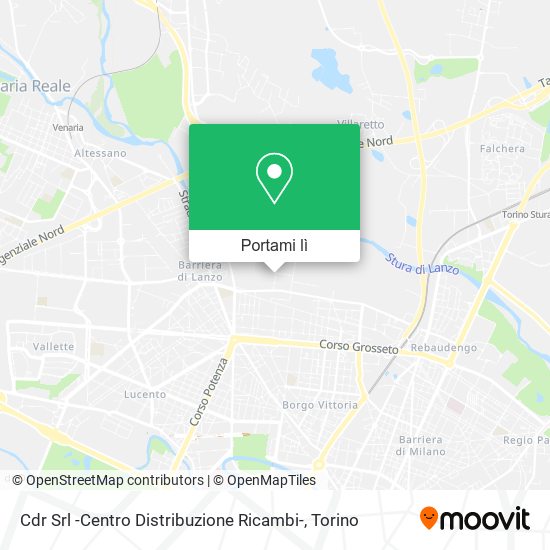 Mappa Cdr Srl -Centro Distribuzione Ricambi-