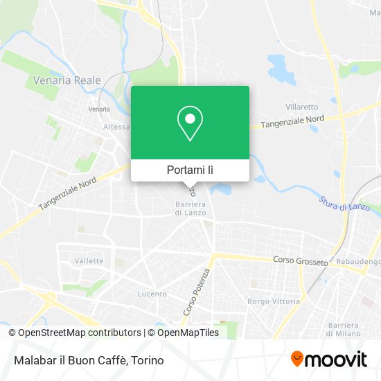 Mappa Malabar il Buon Caffè
