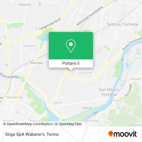 Mappa Stige SpA Waberer's