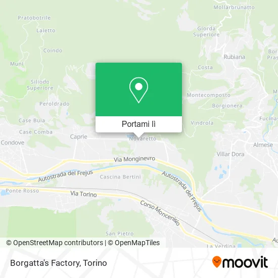 Mappa Borgatta's Factory