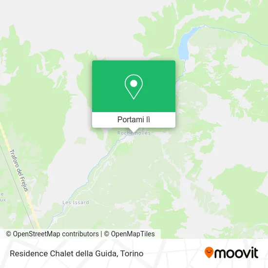 Mappa Residence Chalet della Guida