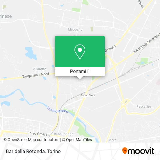Mappa Bar della Rotonda