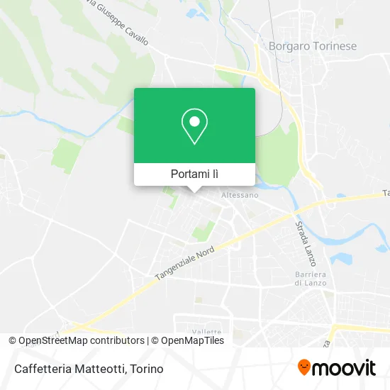 Mappa Caffetteria Matteotti