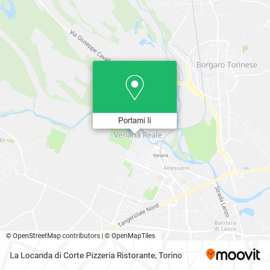 Mappa La Locanda di Corte Pizzeria Ristorante