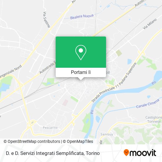 Mappa D. e D. Servizi Integrati Semplificata