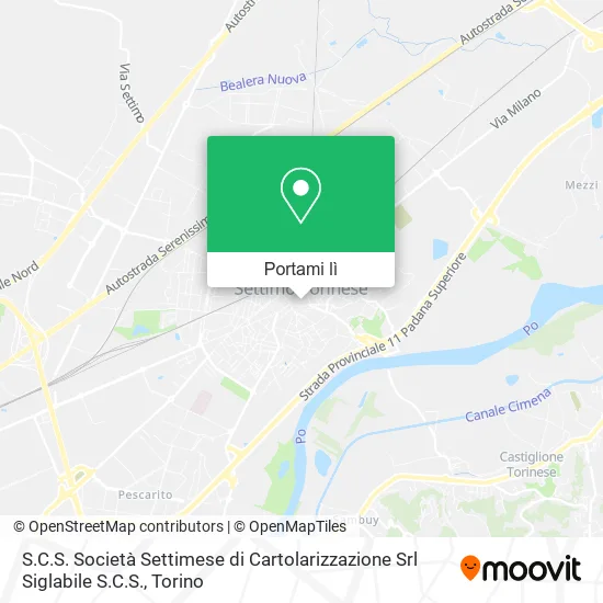Mappa S.C.S. Società Settimese di Cartolarizzazione Srl Siglabile S.C.S.